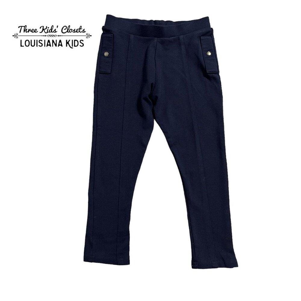 Next 4Y Navy Blue Ponte Pants